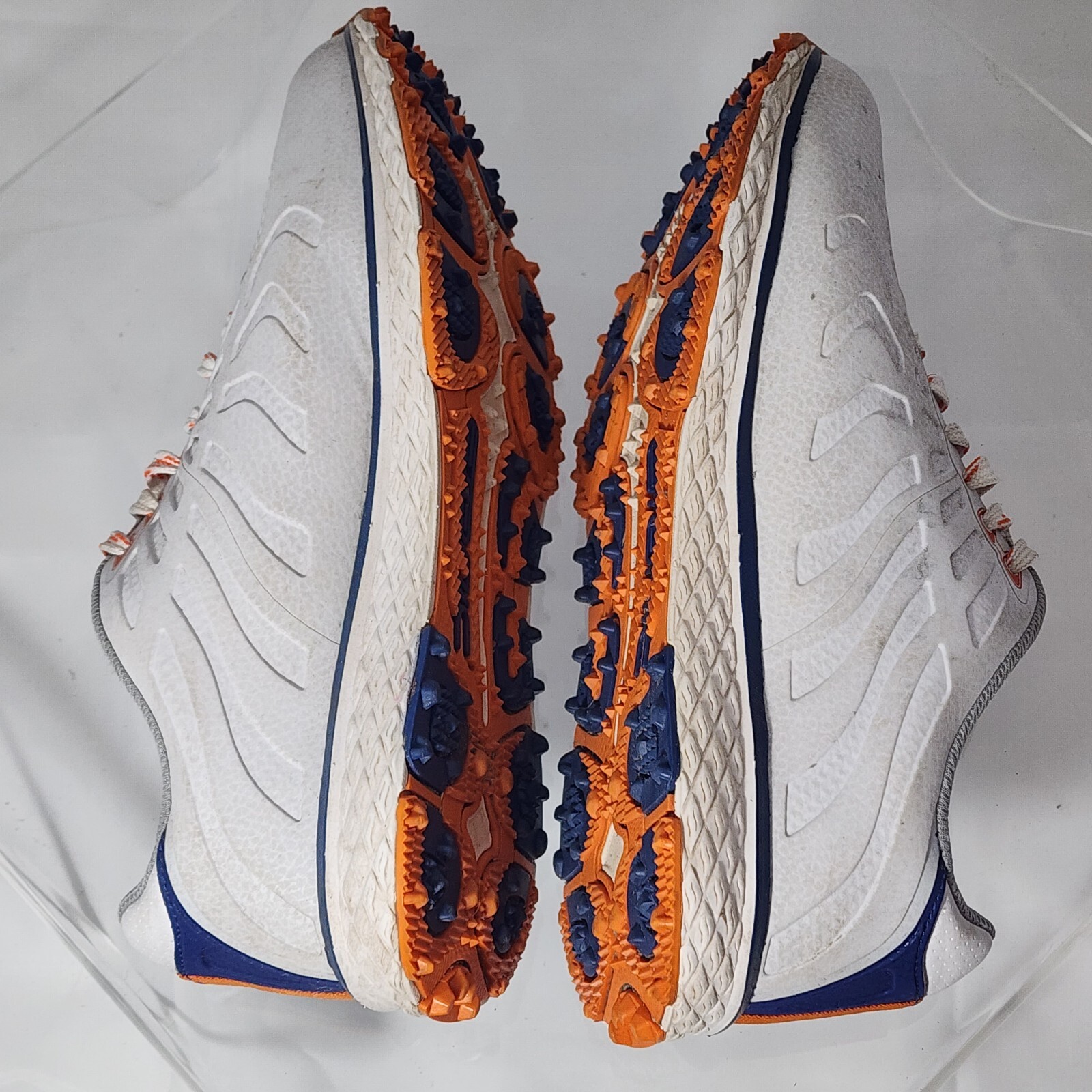 Etonic Golf Difference Spikeless Shoes Men 9.5 2E White/Blue/Orange