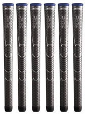 Set of 6 - Winn Golf - Dri-Tac Midsize Grip Dark Gray 6DT-DG