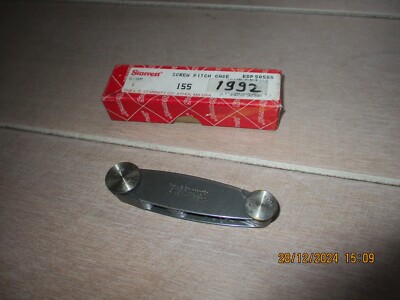 Starrett EDP 50588 Screw Pitch Gage 155 NEU