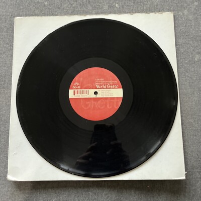 Cafe Soul Featuring CVO & Gene Hunt - World Ghetto (12'') Vinyl Record 33 RPM