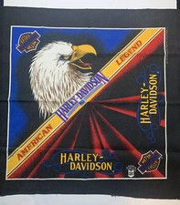 Vintage Harley-Davidson American Legend Eagle Bandana Handkerchief USA