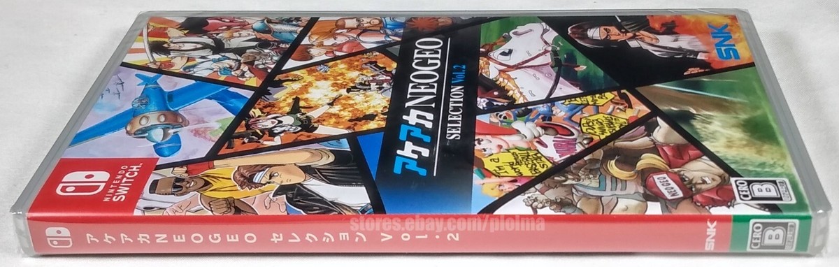ACA NEOGEO SELECTION VOL. 2 New NINTENDO SWITCH Game JP ACA NEOGEO SELECTION VOL. 2 New NINTENDO SWITCH Game JP