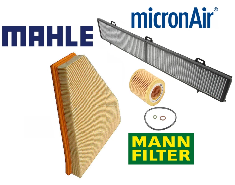 Filtro de aire OEM filtro de aceite filtro de cabina de CA carbono para BMW 128i E90 E91 E92 E93 Foto 2 de 2