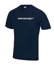 Stark Industries T Shirt - Marvel, Moisture Wicking with Antibacterial Coating