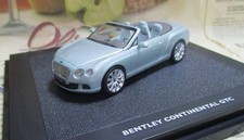 Rare Minichamps Bentley Continental GTC 1/43 Dealer Only Light Blue [Age 13+]