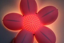 IKEA Smila Blomma Pink Flower Wall Light