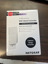 NETGEAR AC1900 Dual-Band Wi-Fi Range Extender - EX6400 - White - NEW