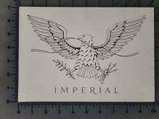 1958 Chrysler Imperial Brochure Folder Original 1958 Chrysler Imperial Brochure Folder Original