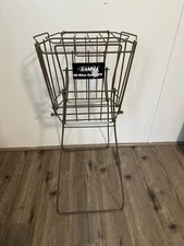 NEW Gamma Ball Hopper Hi-Rise 75 Wire Tennis Basket Holds 75 Tennis Balls Sports