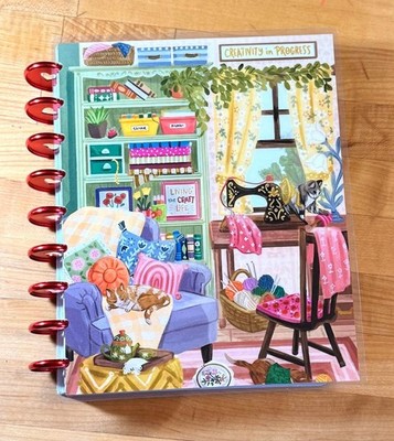 Creativity in Progress Cover Set 4 use w/ Classic Happy Planner~
