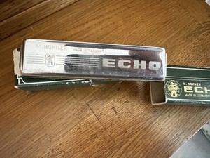 Vintage Harmonica The Echo Harp M.Hohner Made in Germany 2209/28