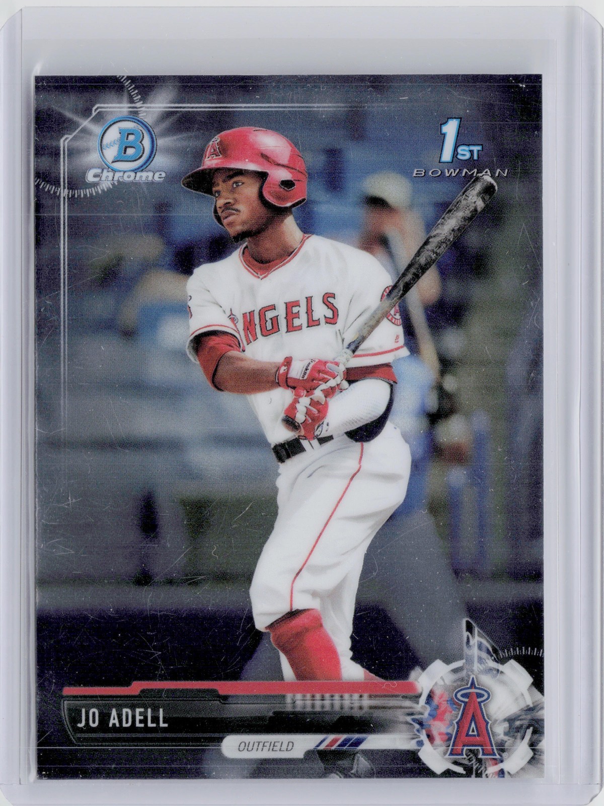 2017 Bowman Draft Jo Adell Chrome #BDC-95 Angels