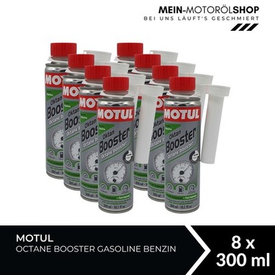 Motul Octane Booster Gasoline Benzin 8x300 ML