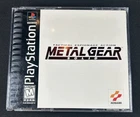 Sony PlayStation 1 PS1 - Metal Gear Solid (1999) - CIB Case Manual Game Discs