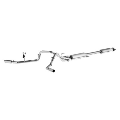 For Ford F-150 15-20 XP Series 409 SS Cat-Back Exhaust System w Split Side Exit