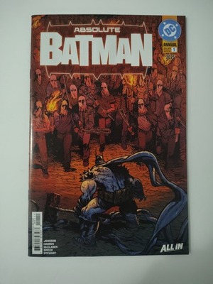 #ad #ad Absolute Batman 2025 Annual #1 Daniel Warren Johnson Variant Cover DC 2025 $99.99
