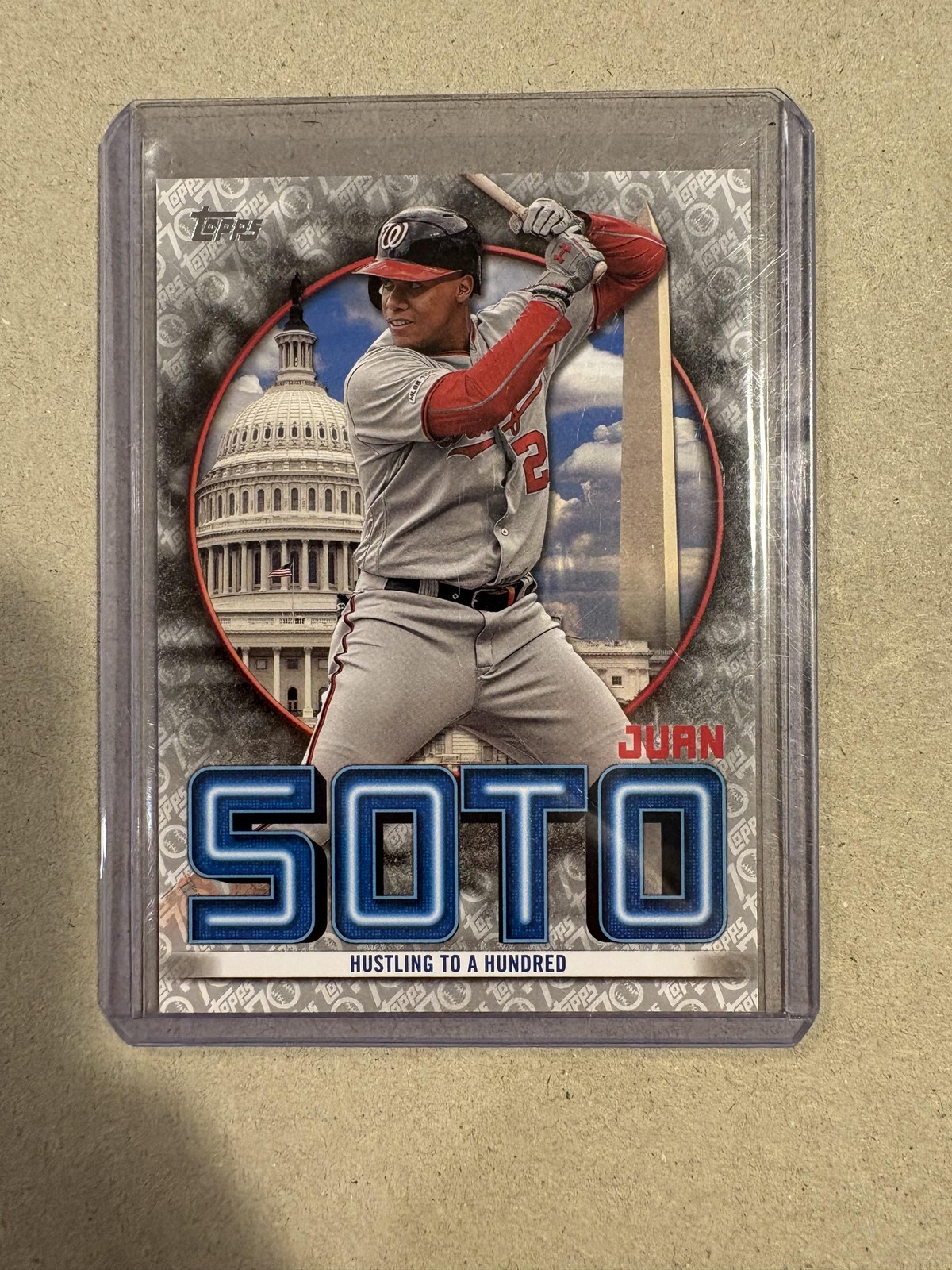 2021 Topps #JSH-15 Juan Soto #/70 Highlights Platinum Anniversary