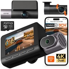 4K T800 3 Channel Dash Cam, Dash Cam Front and Rear Inside 2160P 2160P 1080P ...
