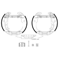 2X Bremsbackensatz Hinten FüR Citroen C3 SC 1.0 1.2 1.4 1.6 09 Bis 16 Textar ZMZ