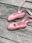 Vintage Ballerina Barbie / Cara Pink ballet replacement Slippers Shoes Mattel💖