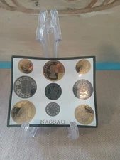 Vintage Nassau Coin Ashtray/Candy Dish/Coin Dish Made of Glass Nassau Bahamas