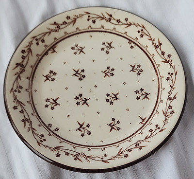 Sango Provence 261 Bouquet Brown Salad Bread Plates 7 3/4'' JAPAN.