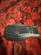 Perixx PERIBOARD-512 Ergonomic Keyboard Wired USB Black QWERTY English Media