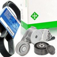 Bosch 6PK1660 Keilrippenriemen-Satz + Spanner FüR Octavia Golf VW Audi Seat