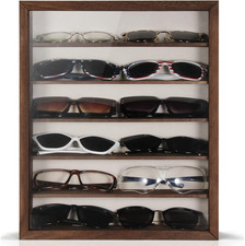 Sonnenbrillen Organizer Aufbewahrung Wandmontage: 13 x 15,6 Zoll Brillen Vitrine