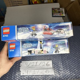 LEGO Alpha Team: Blue Eagle Vs. Snow Crawler (4745 And 4474 Factory Sealed!!!