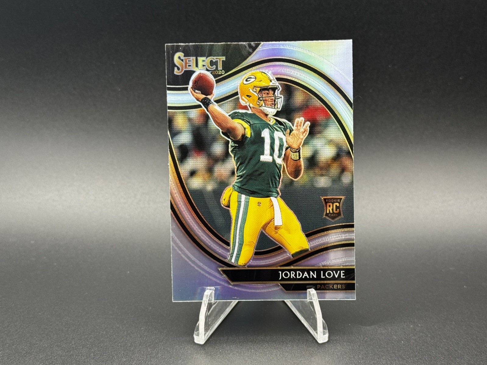 2020 Select Jordan Love RC Silver Prizm Rookie Field #347 Packers