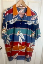 Vintage Fast Breakers By Sears Men’s Short Sleeve Size XL 80’s Rare