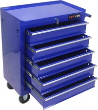 5 Drawers Rolling Tool Chest&Tool Box on Wheels Tool Cart for Garage Storage