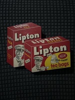 Vintage Lipton Tea Sewing Needle Kit