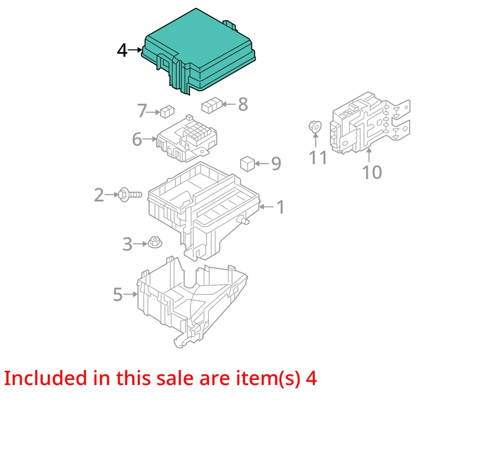 Módulo de relé de caja de fusibles Kia Sportage 2017-2019 91941-d9520 LIPTD Foto 3 de 4