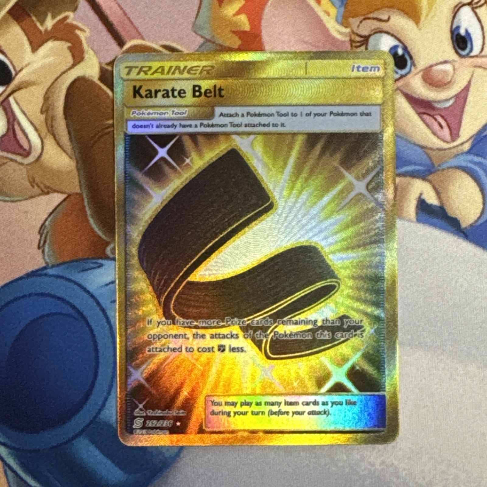 Karate Belt (Secret) 252/236 Sm-Unified Minds Holo