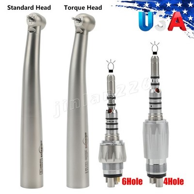 ABDENT Dental High Speed Turbine Fiber Optic Handpiece fit KaV Coupler 4/6H USA