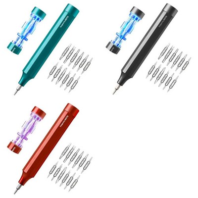 HOTO 24in1 Precision Screwdriver Set Aluminum Compact Magnetic DIY Repair Japan