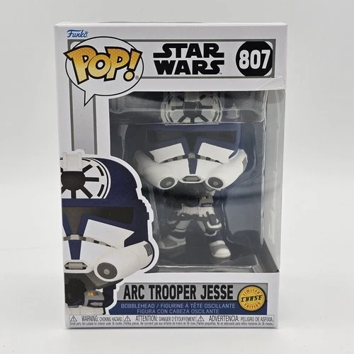 Funko Pop! Star Wars Arc Trooper Jesse #807 Chase Variant Box Damage