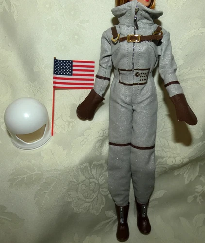 MATTEL BARBIE VINTAGE REPRODUCTION MISS ASTRONAUT 2025 COMPLETE OUTFIT LOT 4 DOL