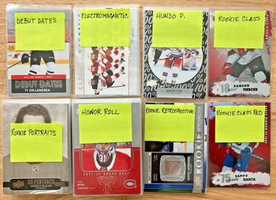 2021-22 Upper Deck Series 1, 2. Inserts, Parallels - You pick