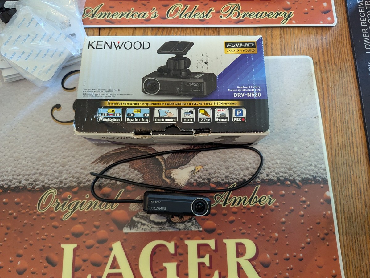 Kenwood DRV-N520 Full HD Dashcam - Black for sale online | eBay