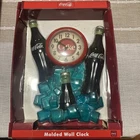 Coke Brand Coca Cola Vintage Collectible Molded Wall Clock Brand New In Box