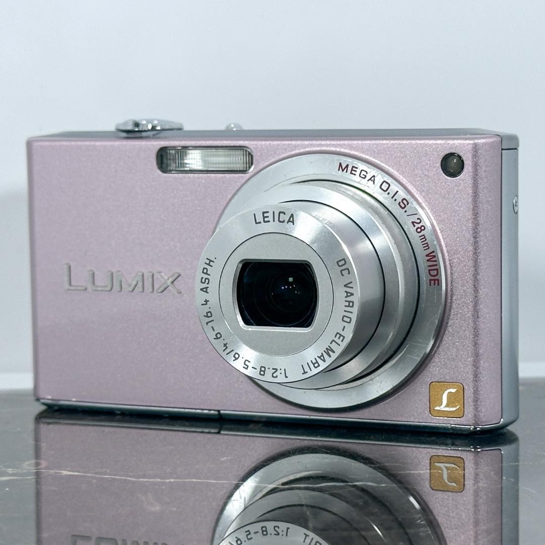 Panasonic Lumix DMC-FX33 Cocktail Pink Compact Camera Used