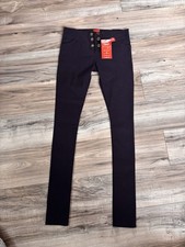 Miss Sexies Miss Chief Vintage BNWT 29” Uk Xs 4/6 Super Skinny Low Rise Trousers