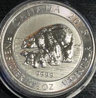 1.5 OZ SILVER CANADIAN POLAR BEAR • 2015 • 8$ • CANADA • 1 ½ TROY OUNCES • 1.5oz