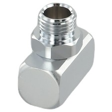 Schlauchadapter Gewindeadapter Anschluss F&uuml;r BC LP-Schlauch Splitte Silber