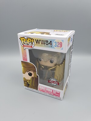 Funko Pop Heroes DC #329	Wonder Woman Golden Armor Shield		Special Edition