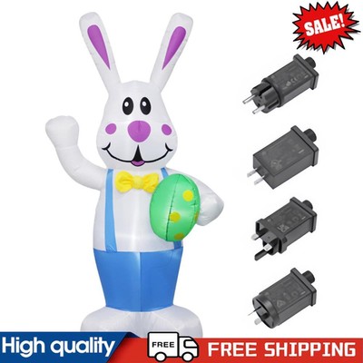 6,2FT Osterhase Aufblasbar Riesenhase Ostern Schlauchboote Outdoor Deko