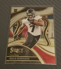 2023 Panini Select Club Level #296 Bijan Robinson Atlanta Falcons 